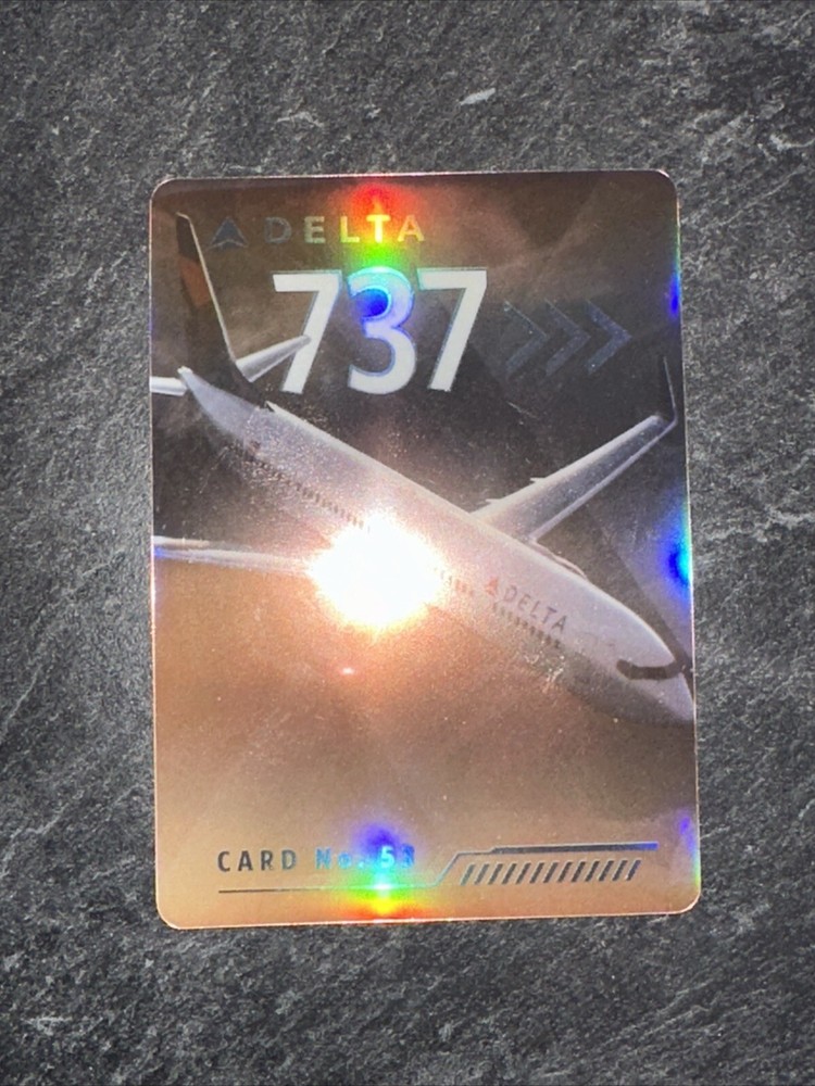 737-900ER Delta Airlines Trading Card