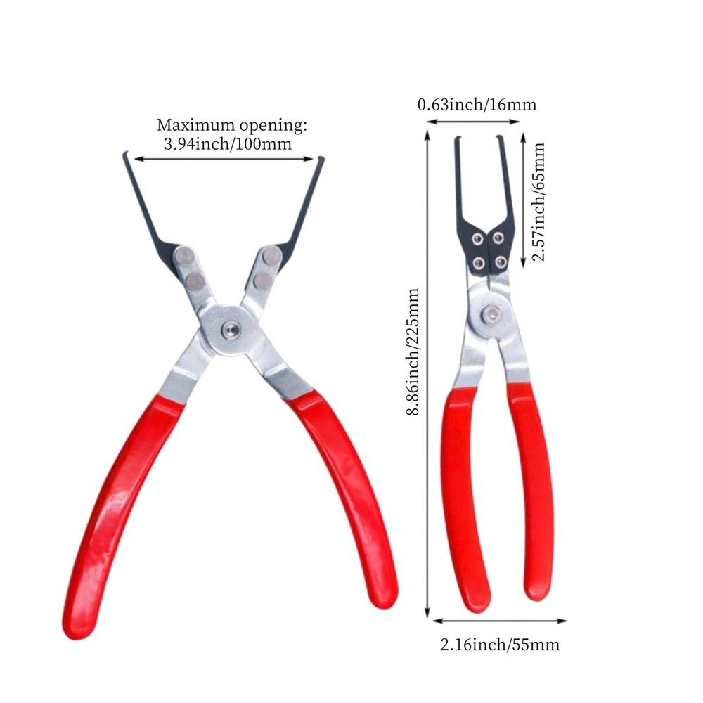 Relay Puller Pliers Fuse 4-Pack Automotive Red Puller Tool New