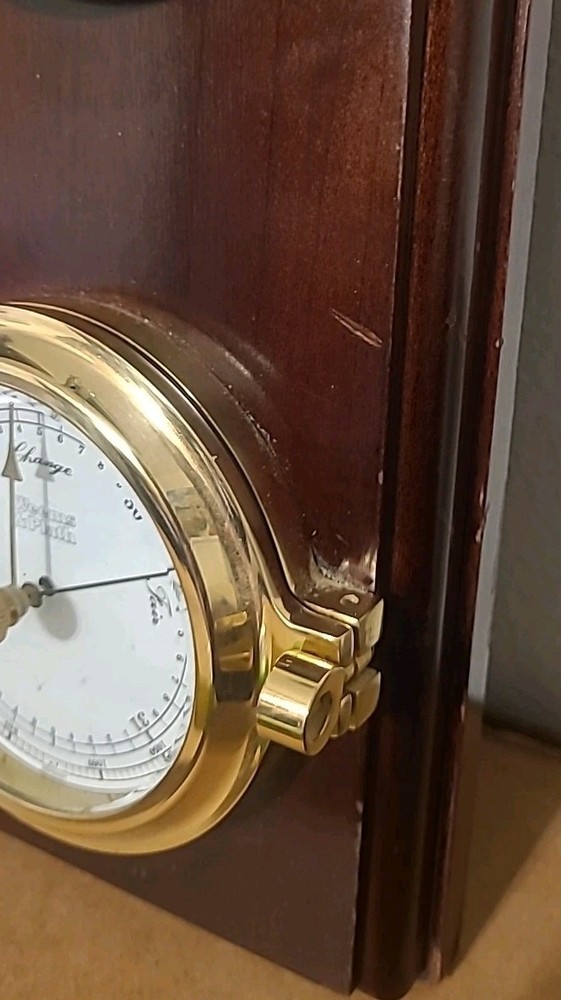 Weens And Plath Ships Clock And Barometer