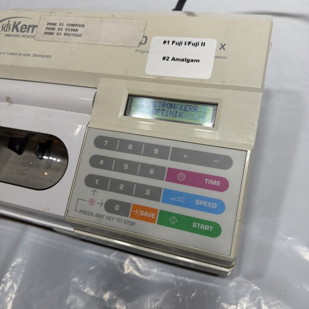 SDS KERR Demetron OptiMix 100 Dental Amalgamator Digital Mixing System