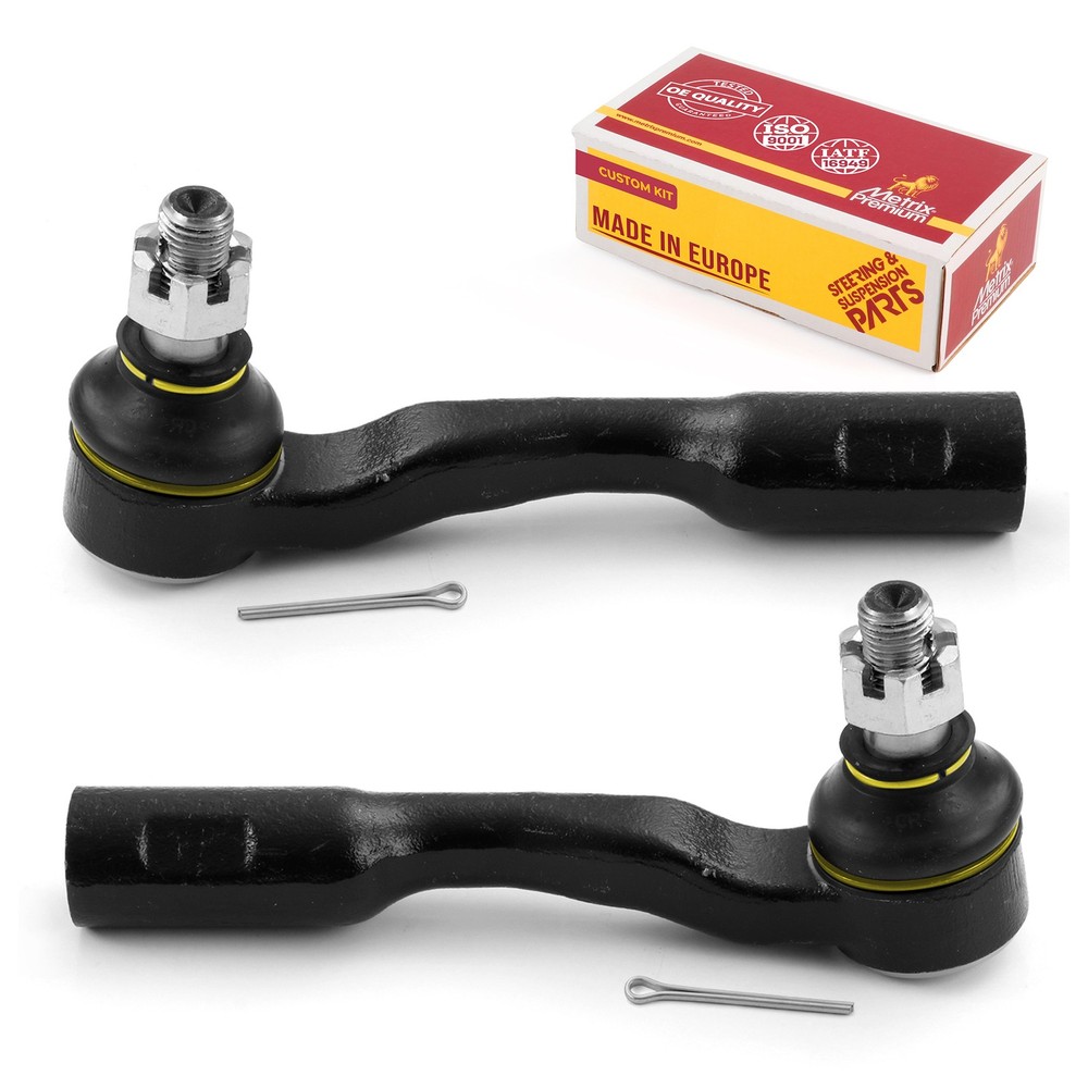 Front Outer Tie Rod Ends Set For 2003-2007 Toyota Sequoia Tundra Left & Right
