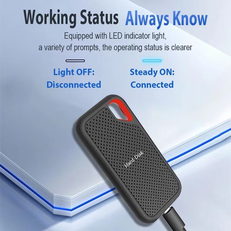 High Speed Solid State Drive 1TB Portable SSD