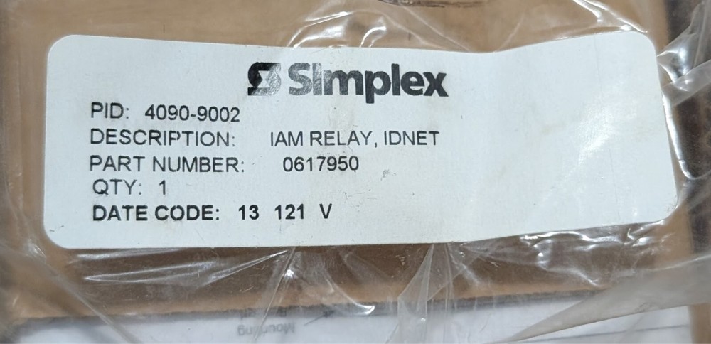 NOS - Simplex 4090-9002 IDNet Relay IAM - MANY AVAILABLE - SAME DAY SHIPPING