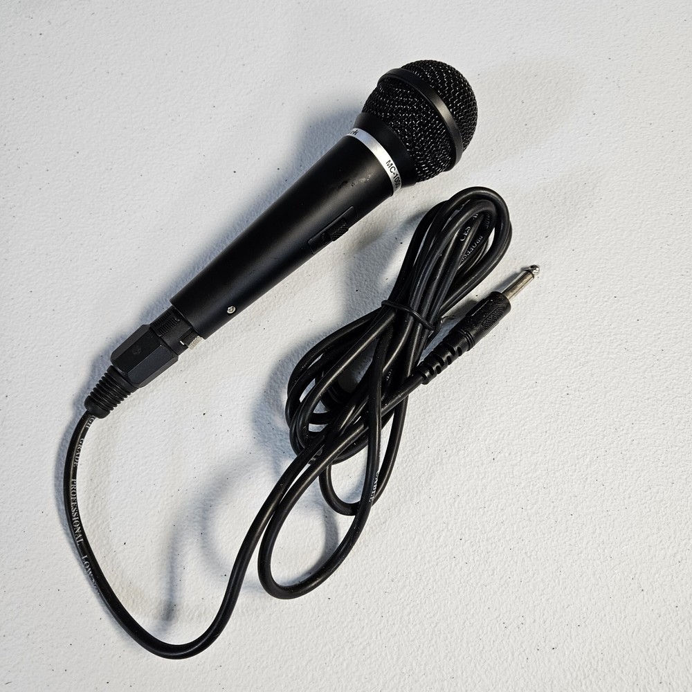MC-1000 Mintek Dynamic Microphone Unidirectional Handheld With 10ft Cord Tested