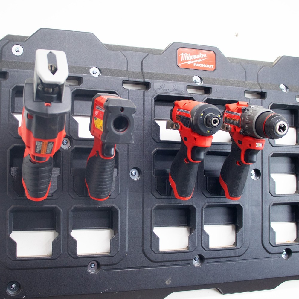 Packout Wall M12 Tool Holder 2 Pack