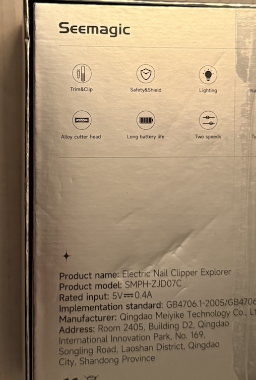 Electric Nail Clipper