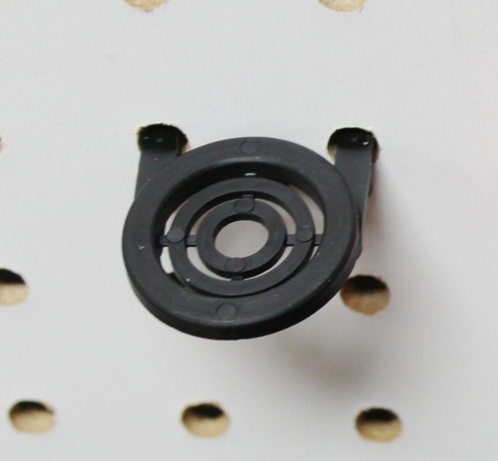 Black Plastic Pegboard Multi-Purpose Tool Holder PEGBOARD NOT INCLUDED