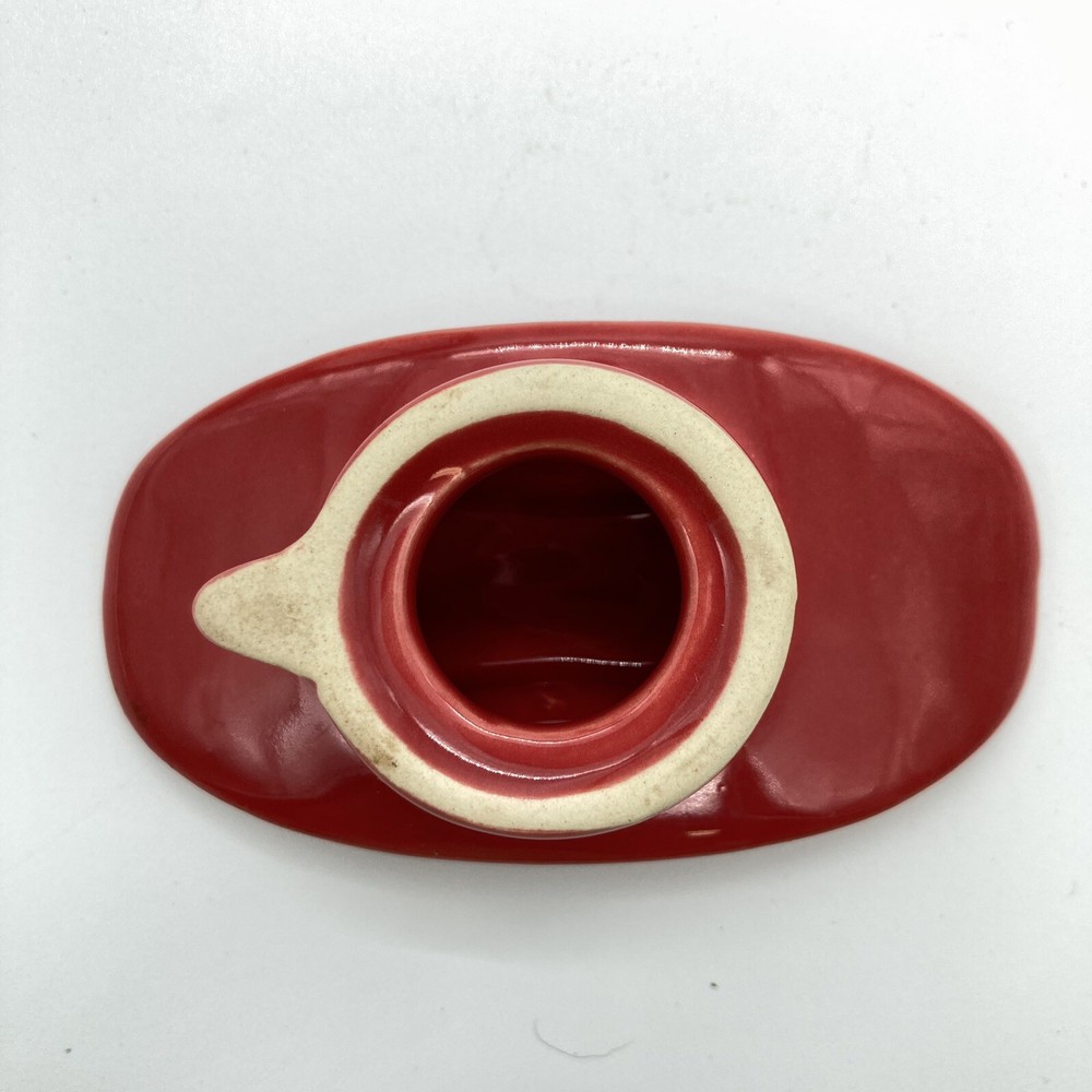 Teapot Red Envelope Red Chinese Ceramic Wood Handle 20 Oz Hanging Diffuser Peg