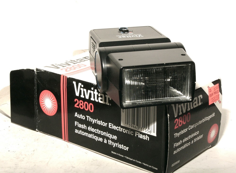 Vivitar 2800 Flash Unused in Box