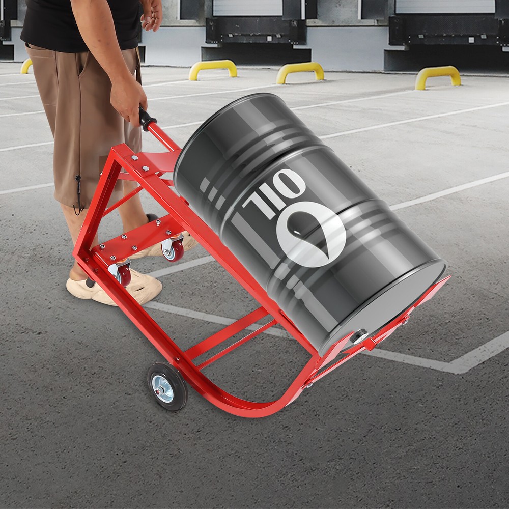 Drum Cradle with Wheels, 55Gal Drum Cradle, Movable Drum Cradle, Drum Stand