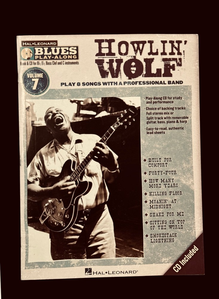 Blues Play-Along [V07] Howlin’ Wolf: CD