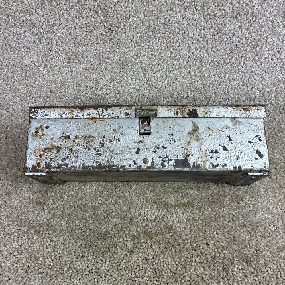 Vintage Heavy Duty Small Tool Box Tractor Mounted ?