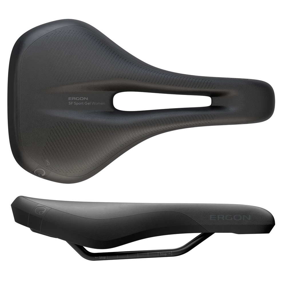 Ergon SF Women's Saddle, Medium/Large - Black