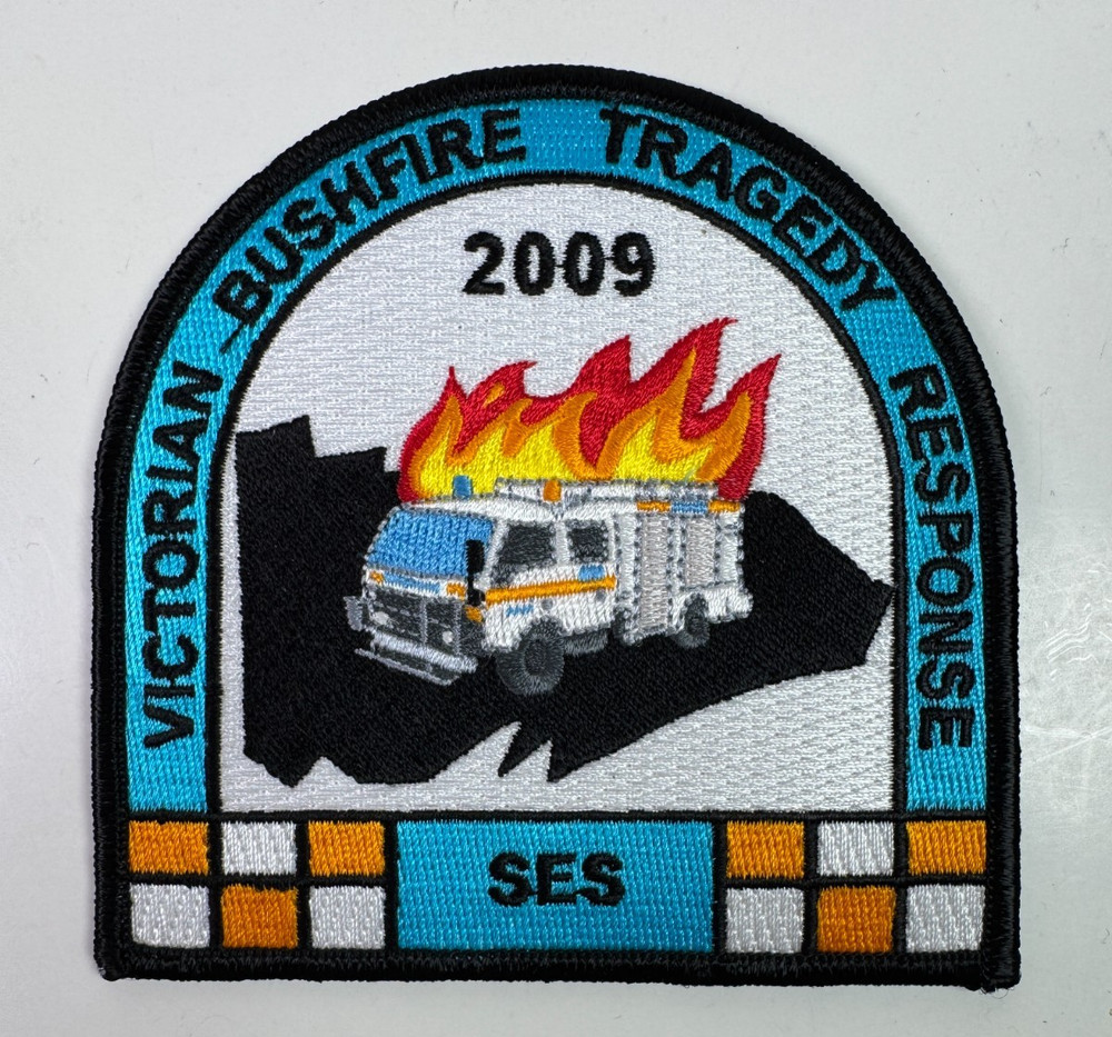 Australia Victorian Bushfire Tragedy Response SES 2009 Fire Patch D7