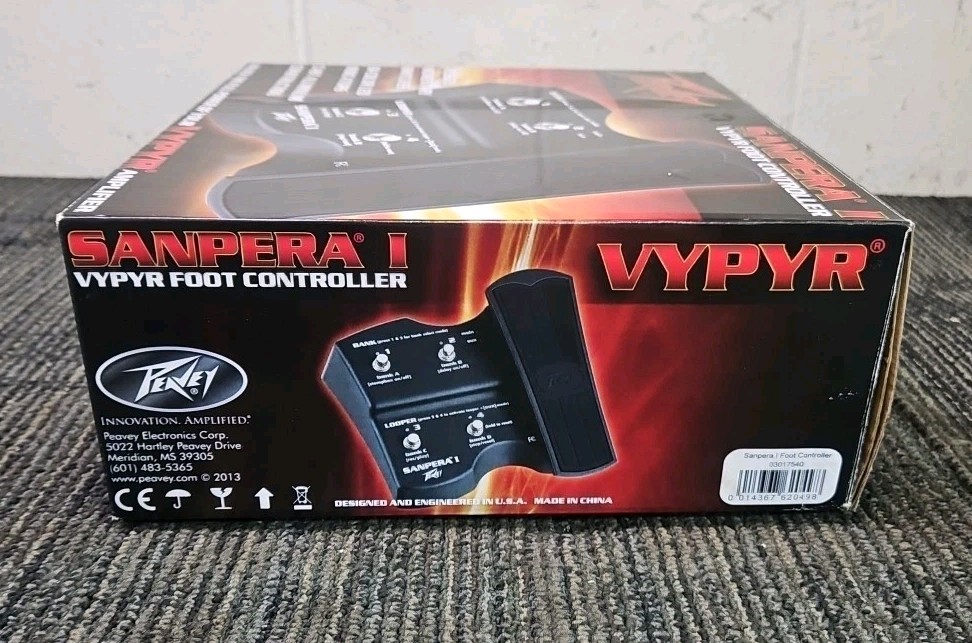 Peavey 03017540 Sanpera I Vypyr Foot Controller