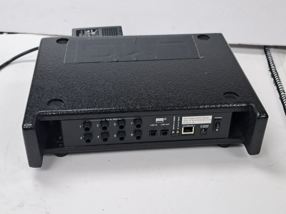 Dan Dugan Sound Design Model E Automatic Mixing Controller ADAT Optical Analog