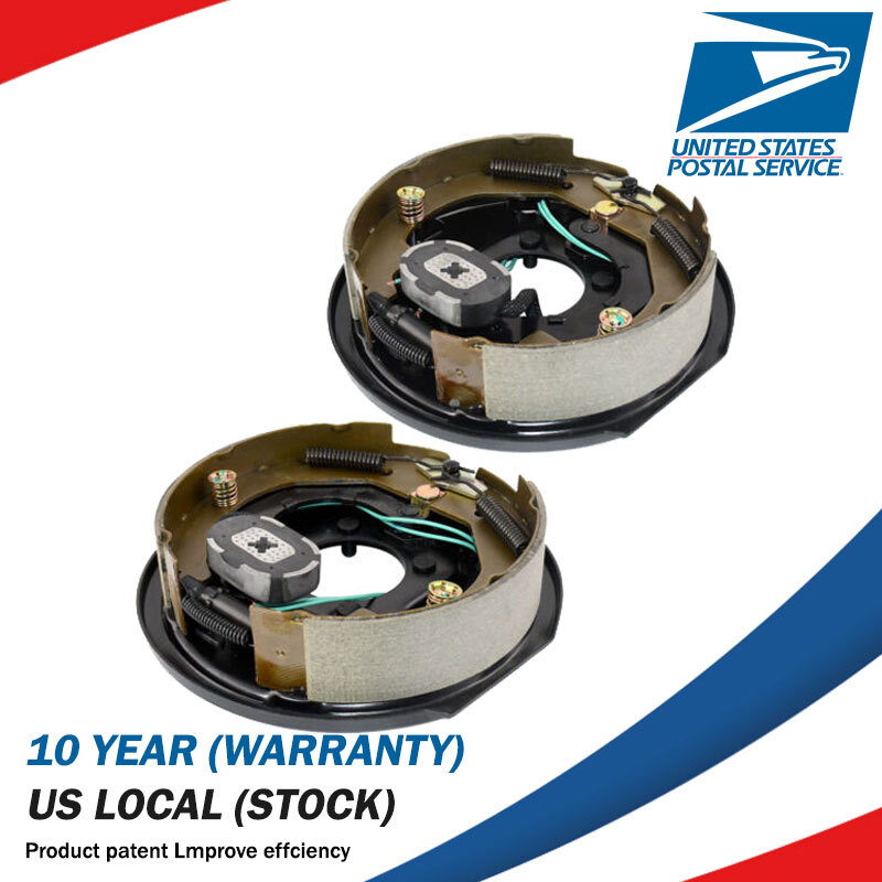 2pcs Dexter 10" x 2-1/4" Electric Trailer Brake Assembly Left Right 3500lbs axle