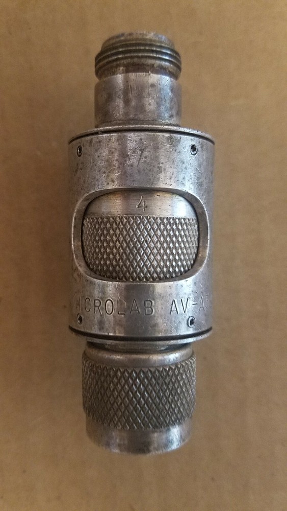 MicroLab AV-A32 Variable Rotary Step Attenuator 0-10dB (2dB-Steps) Type-N(m-f)