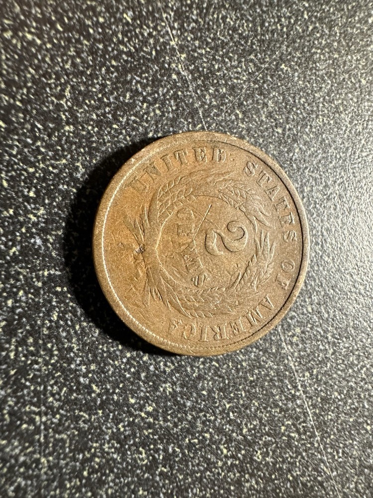 1864 Two Cent Piece good details