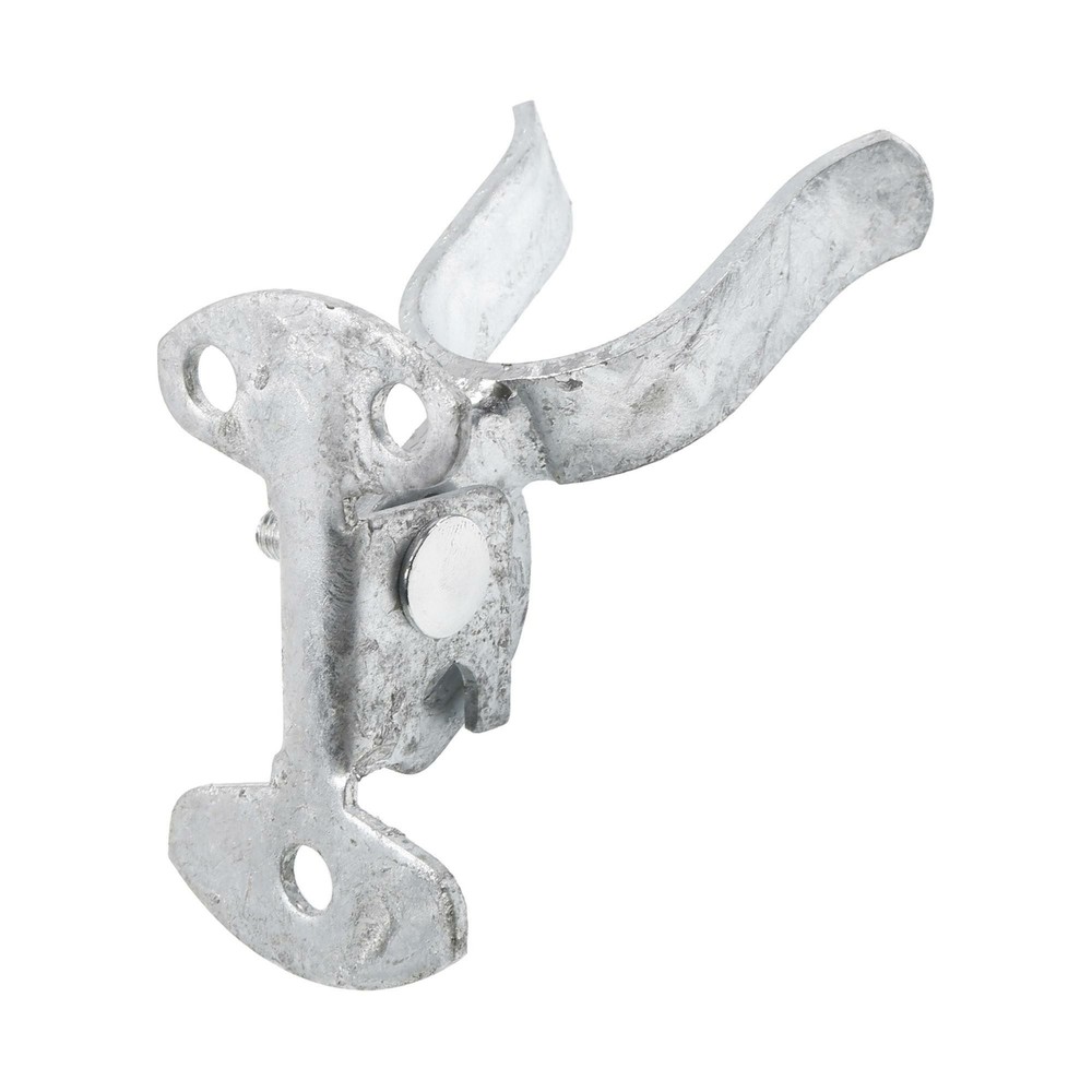 Gate Fork Latch - 1 3/8" Wall Mount - Chain Link Fence. Gate Hardware