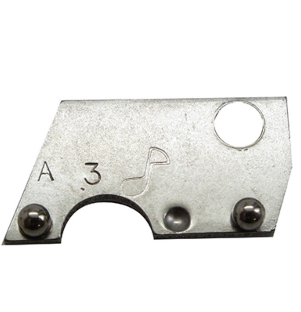 Wunder-Bar Butterfly Plate 1 Hole Left PN# PH10-9-1HL