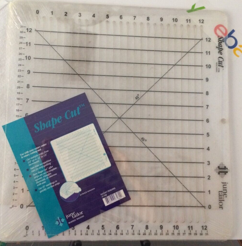 Quilting Templates Michell H L Dresden Express Shape Cut Tailor Hexagon Triangle