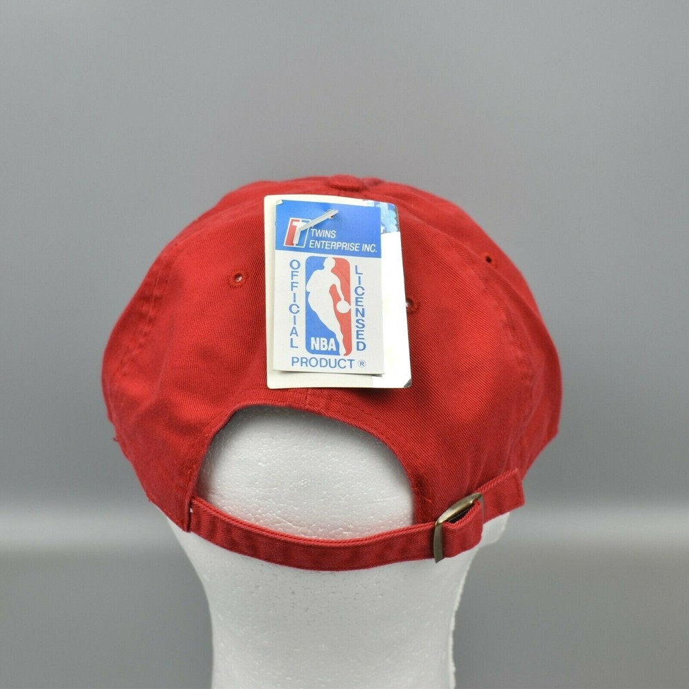 Atlanta Hawks NBA Vintage 90's Twins Enterprise Adjustable Strapback Cap Hat