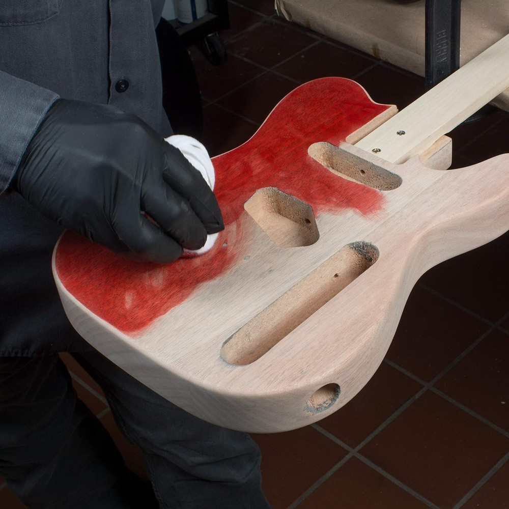 ColorTone Wipe-On Poly Finishing Set, Cherry Red