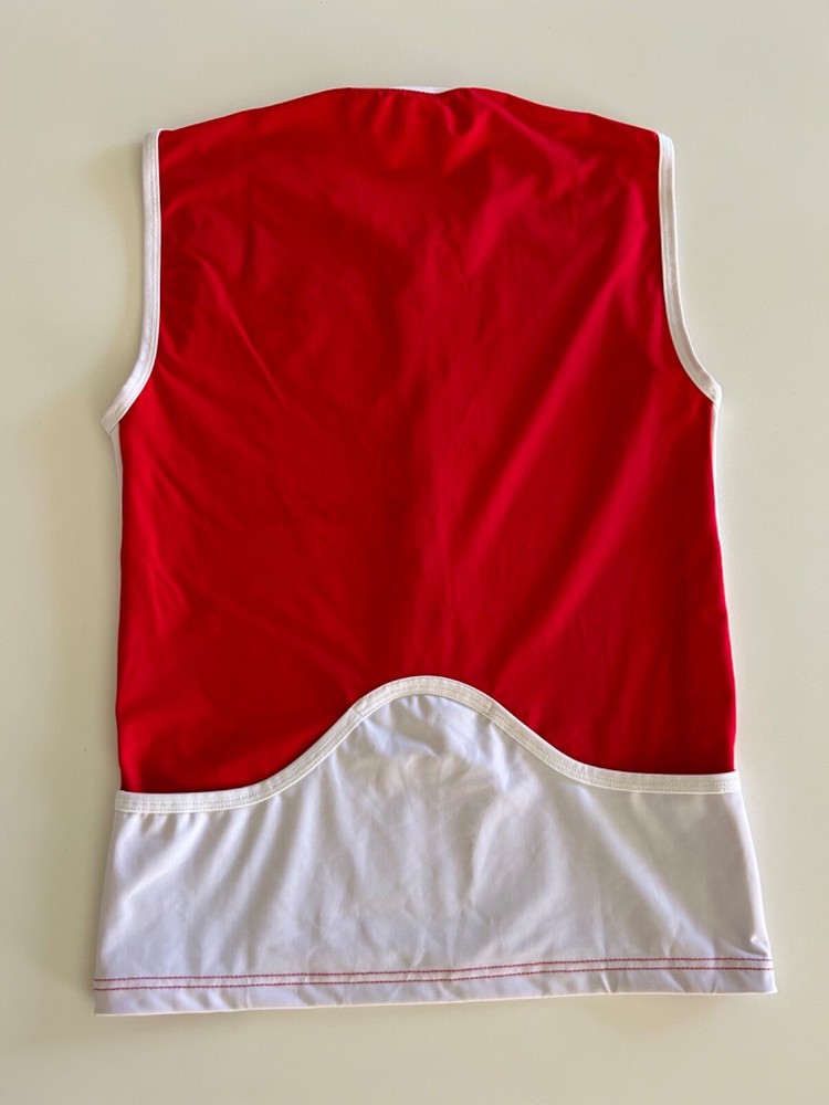 SKINFIT Mens Red Tri Triathlon Top Size Medium