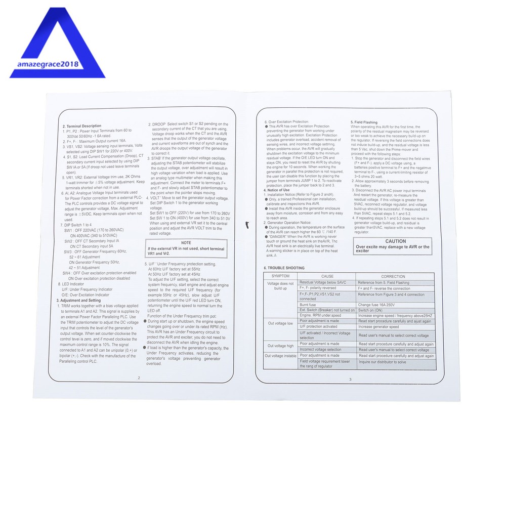 Automatic Voltage Regulator 16A AVR EA16A AVR For Generator New