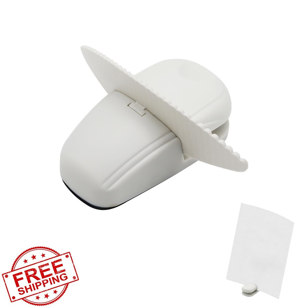 White Portable Document Holder A4 Paper Stand Non-Slip Clip