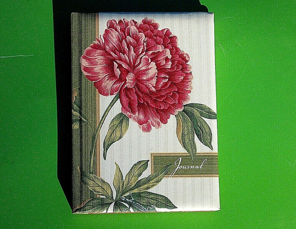 ROSE CLASSIC LANG JOURNAL BY ASHTON PEONY SELF REFLECTIONS SET GOALS PLAN 2007