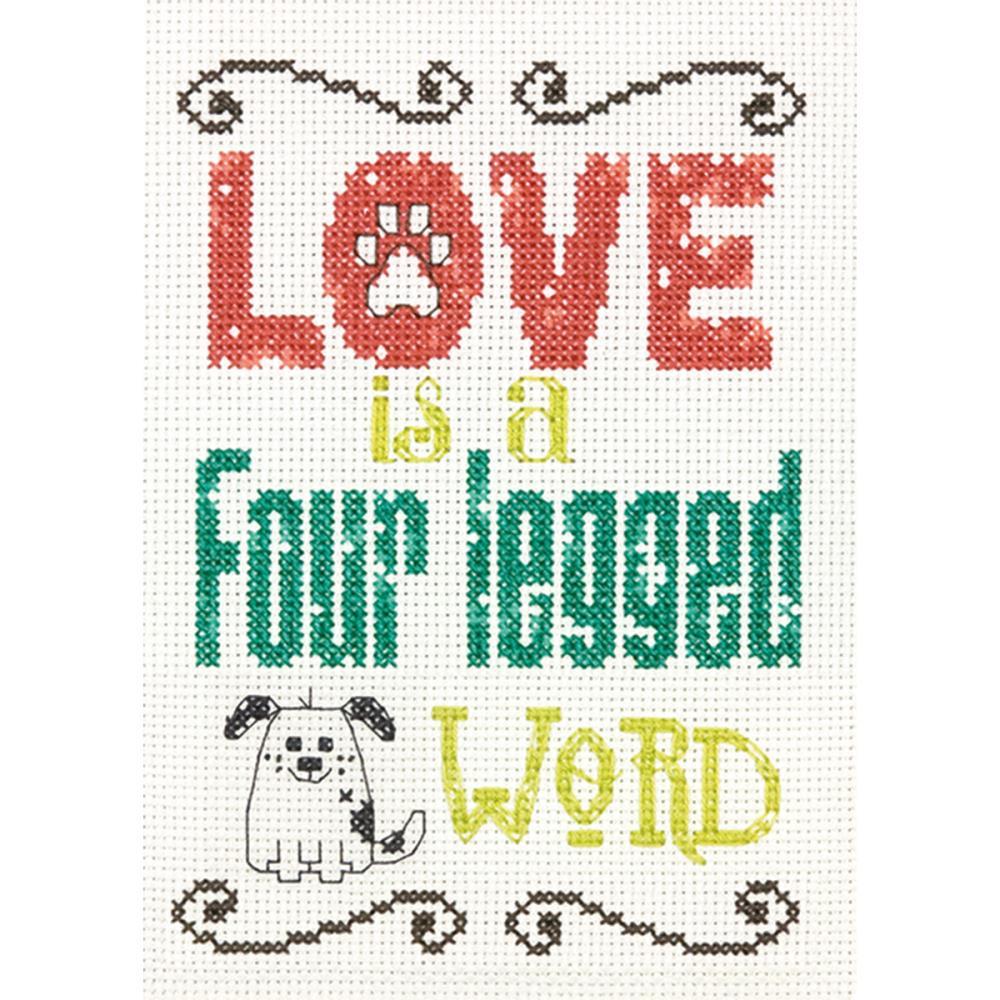 Dimensions Cross Stitch Kit - Four Legs