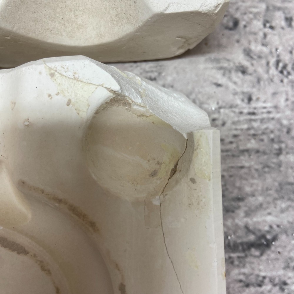 Ceramic Slip Casting Mold Double Leaf Dish Handle Holland #H-264