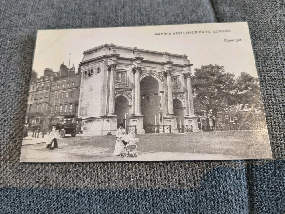 Marble Arch Hyde Park London Postcard