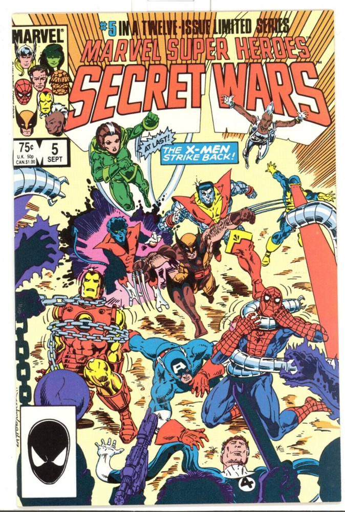 Secret Wars #5 Near Mint/Mint (9.8) (or better)  1984 Marvel Comics
