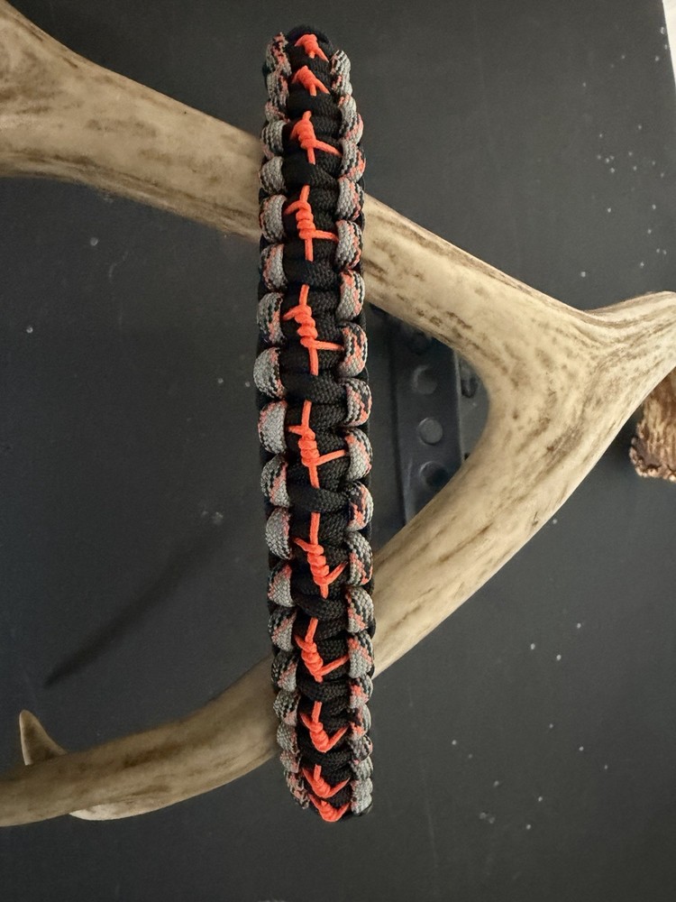 Black, Grey, Orange Bow Wrist Sling