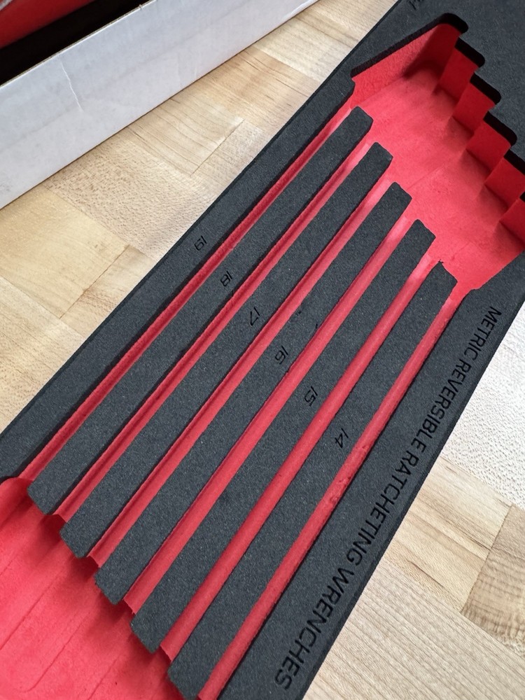 FMWRM20B Snap-On Tools SOXRRMET01FBR ORGANIZER FOAM