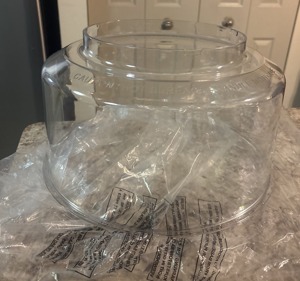 Nuwave Clear Plastic Dome Model 20356 New Open Box