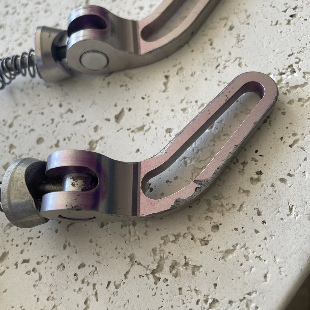 Critical Racing Titanium Quick Release Set