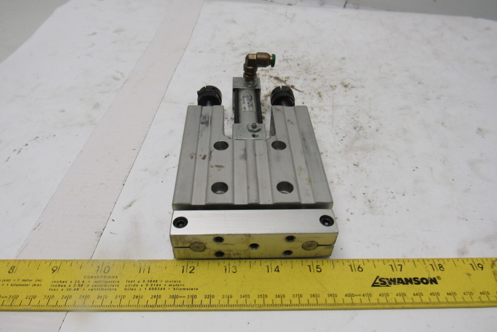 PHD SEB22X1-PB-AE-E Pneumatic Linear Slide & Cylinder Assembly