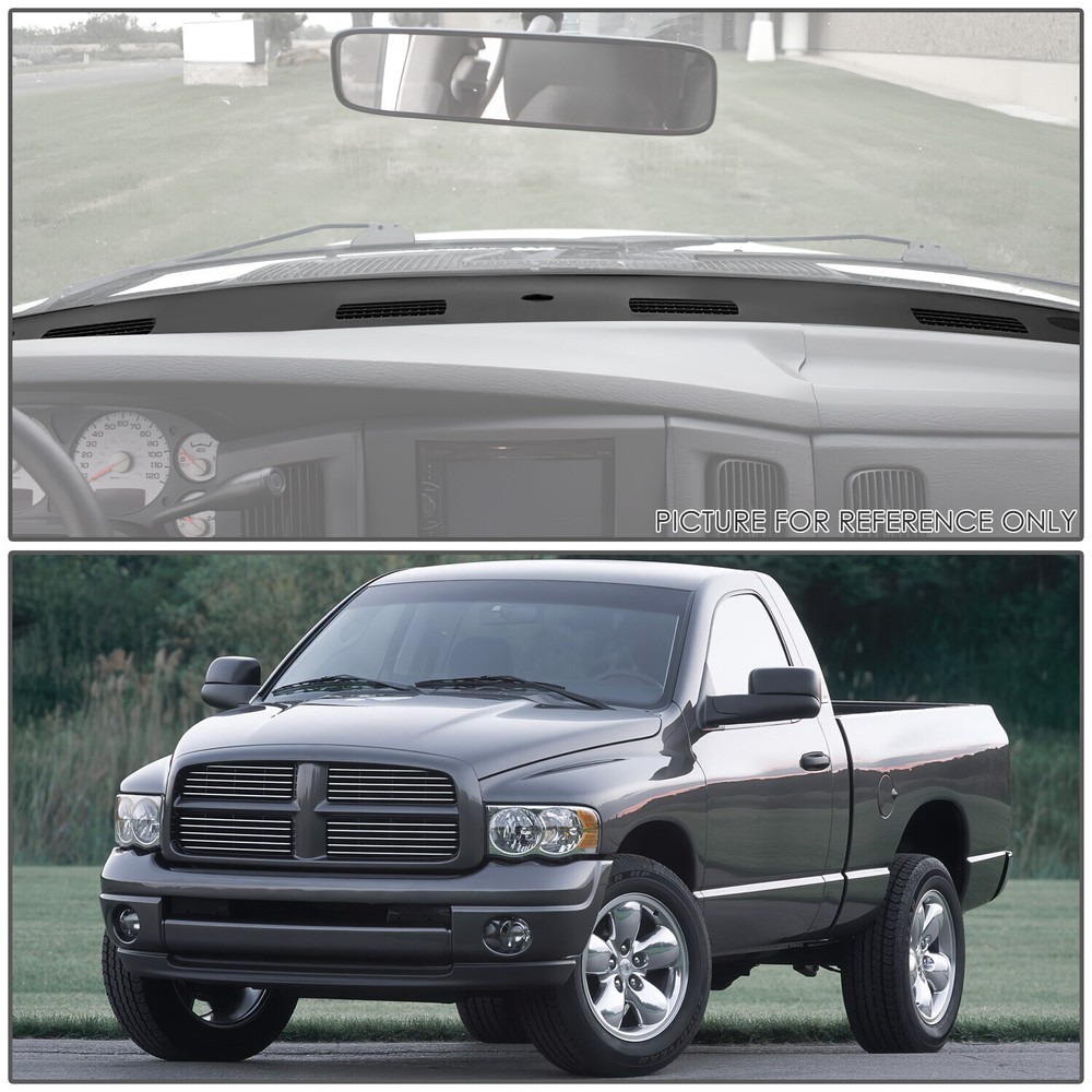 Upper Dash Dashboard Panel Trim for 02-05 Dodge Ram 1500 2500 3500 w/ AUX Input