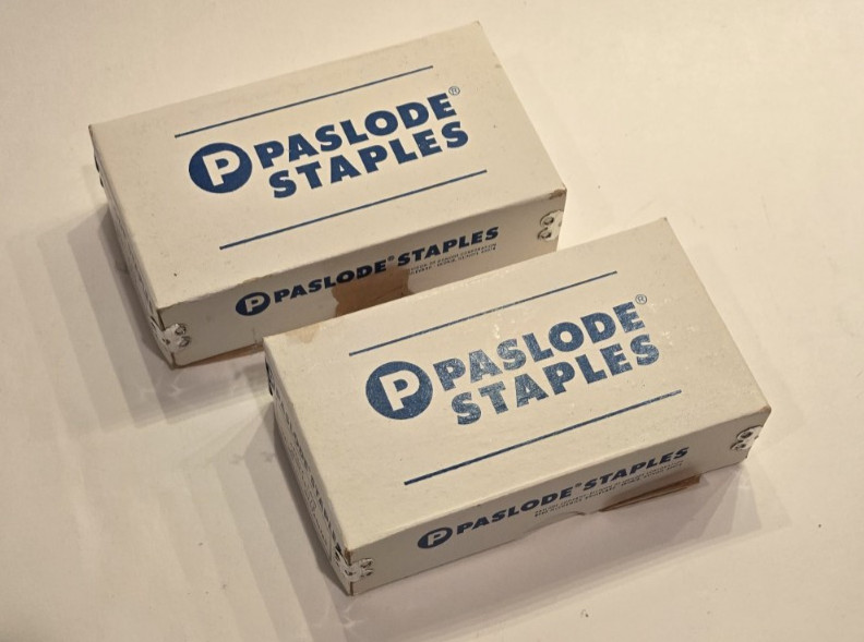 2 Boxes Paslode Staples GSN-18-1/2" Galvanized 5,000 Pc X 2 = 10,000 FREE SHIP