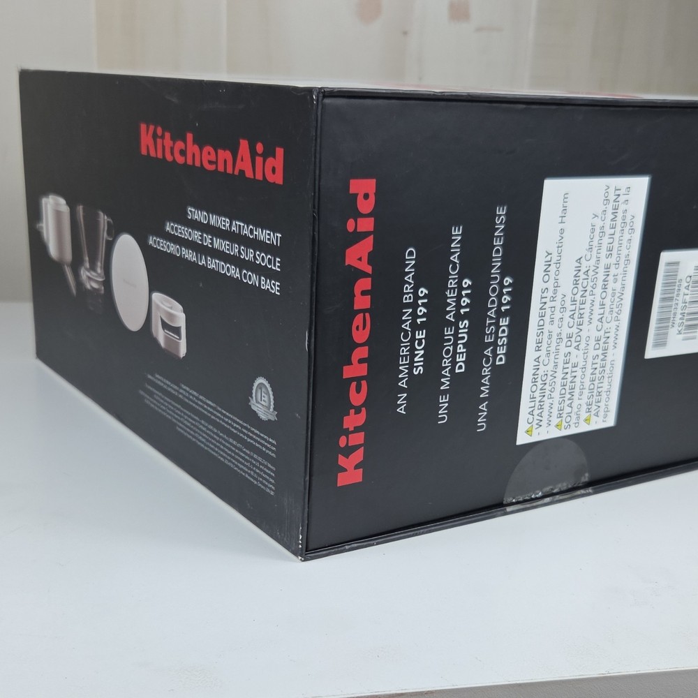 KitchenAid KSMSFTA Stand Mixer Attachment Sifter + Digital Scale White