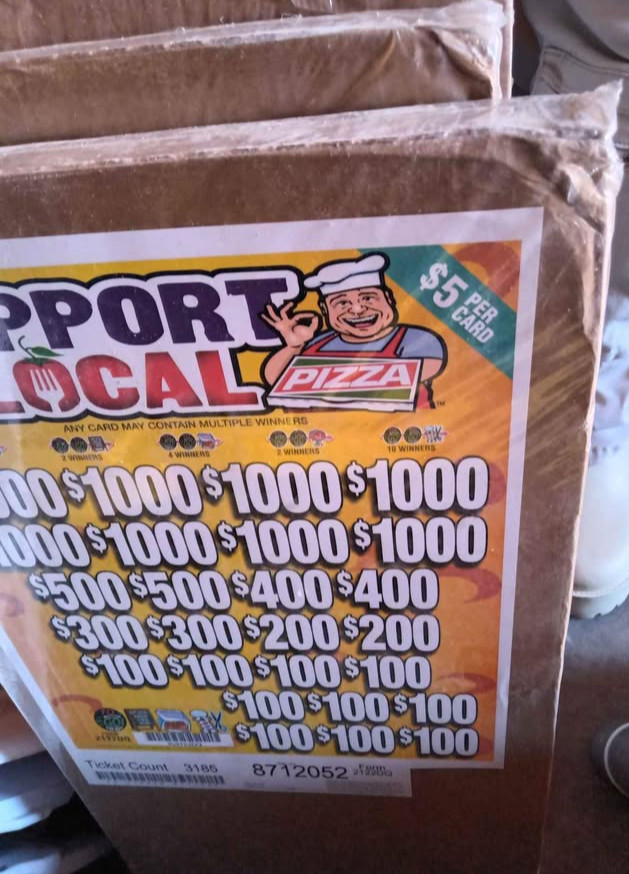 NEW pull tickets  - 5pt. Instant Tabs, 4k payout