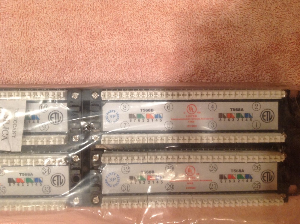 Unshielded Patch Panel 48 Ports