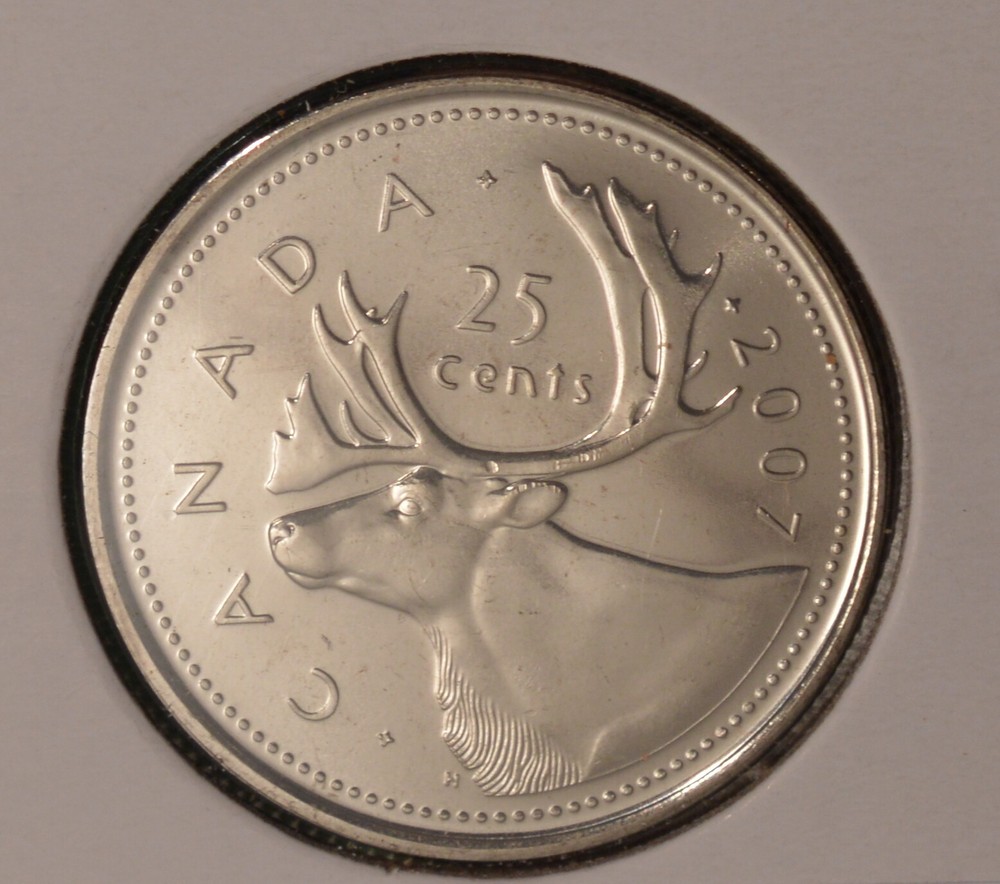 2007 Canada 25 Cents - Uncirculated
