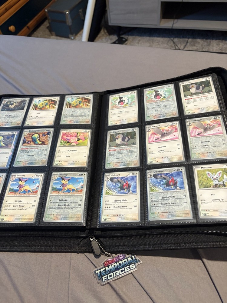 Pokemon Temporal Forces Complete Base Master Set - EX and Reverse Holo Binder