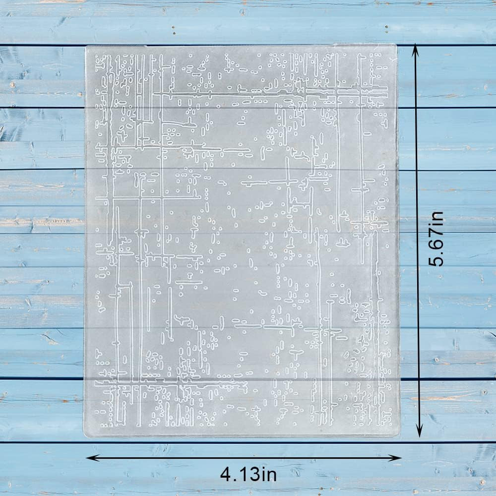 3D Textured Dot Background Embossing Folder for Card Making and Scrapbooking