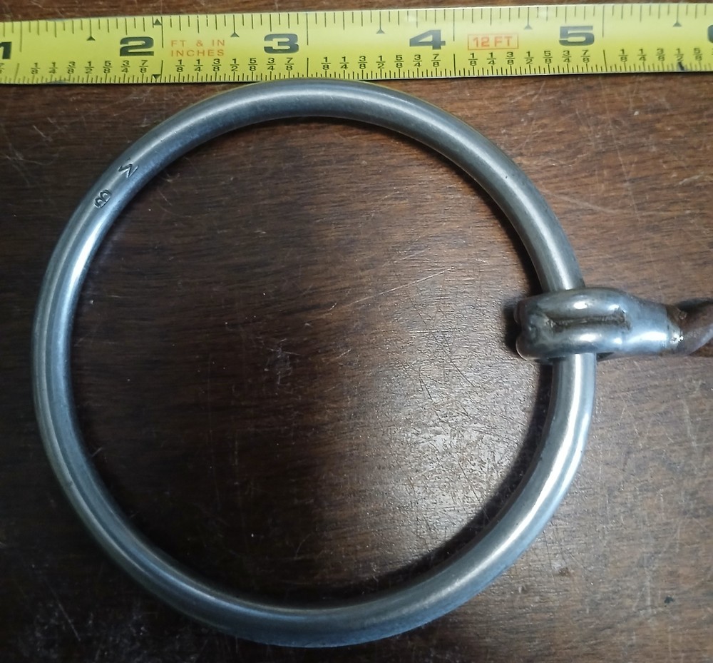 Bit Master BM 5” twisted wire snaffle horse bit